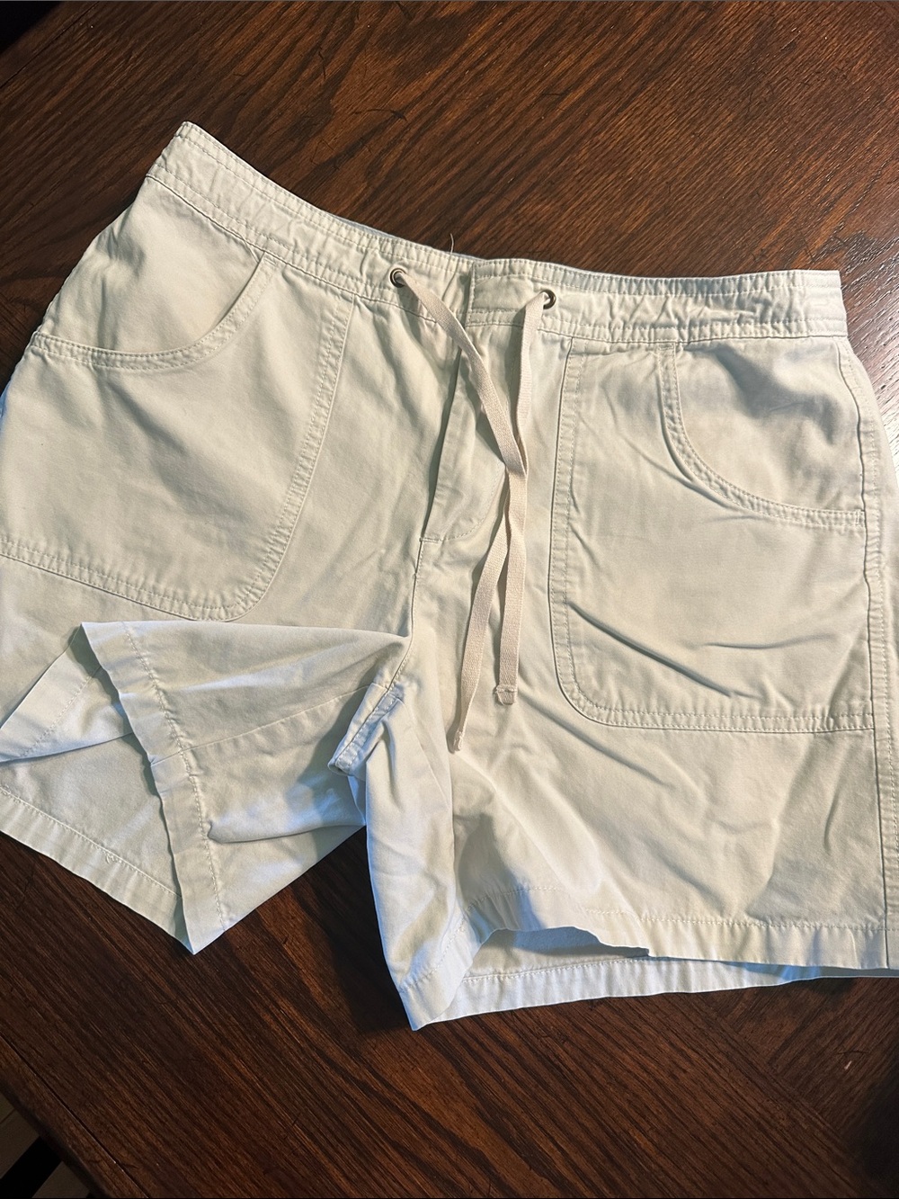 Old Navy cream color Cotton Shorts